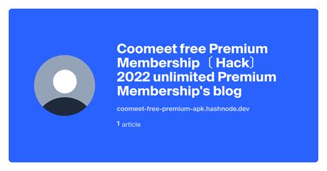 coomeet free premium membership